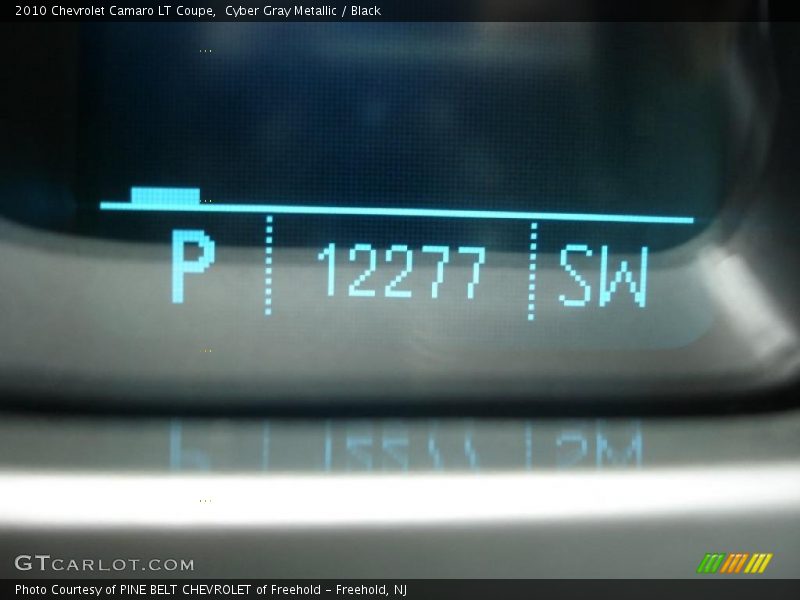 Cyber Gray Metallic / Black 2010 Chevrolet Camaro LT Coupe