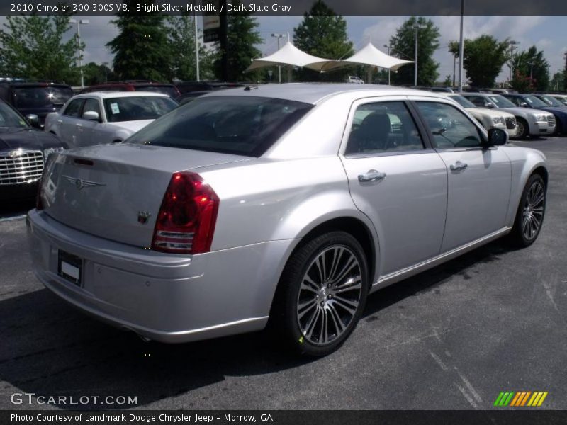 Bright Silver Metallic / Dark Slate Gray 2010 Chrysler 300 300S V8