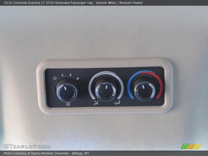 Summit White / Medium Pewter 2010 Chevrolet Express LT 3500 Extended Passenger Van