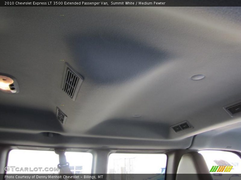 Summit White / Medium Pewter 2010 Chevrolet Express LT 3500 Extended Passenger Van