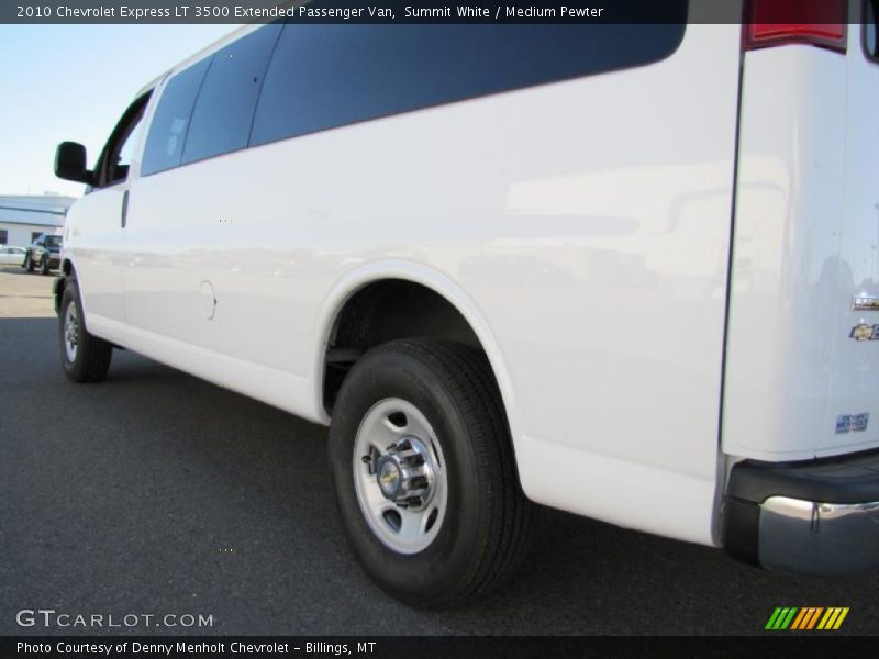 Summit White / Medium Pewter 2010 Chevrolet Express LT 3500 Extended Passenger Van