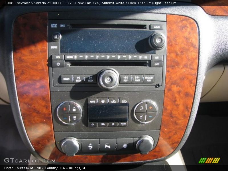 Summit White / Dark Titanium/Light Titanium 2008 Chevrolet Silverado 2500HD LT Z71 Crew Cab 4x4