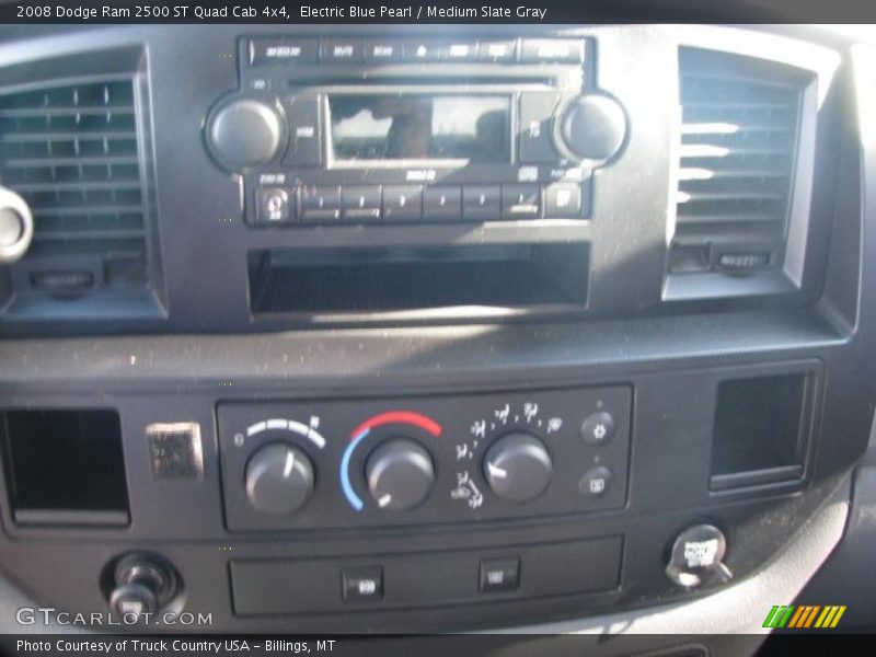 Electric Blue Pearl / Medium Slate Gray 2008 Dodge Ram 2500 ST Quad Cab 4x4