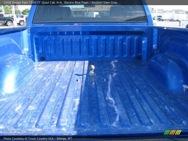 Electric Blue Pearl / Medium Slate Gray 2008 Dodge Ram 2500 ST Quad Cab 4x4