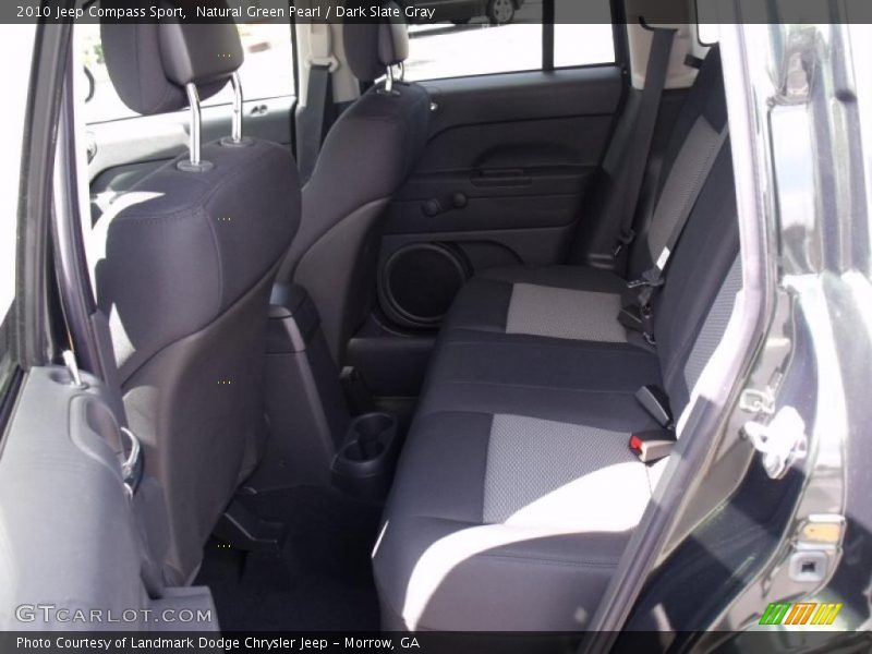 Natural Green Pearl / Dark Slate Gray 2010 Jeep Compass Sport