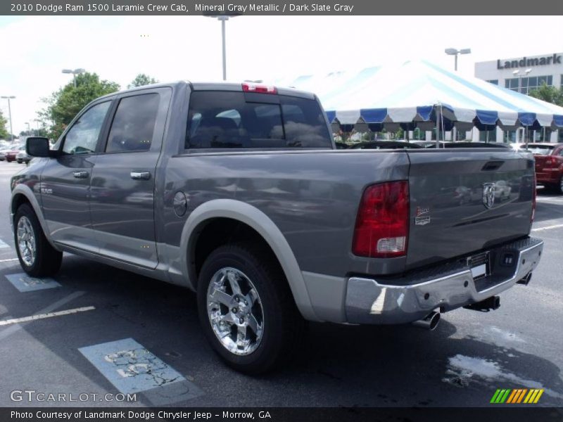 Mineral Gray Metallic / Dark Slate Gray 2010 Dodge Ram 1500 Laramie Crew Cab