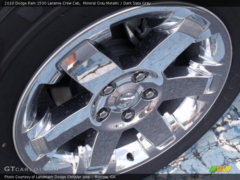 Mineral Gray Metallic / Dark Slate Gray 2010 Dodge Ram 1500 Laramie Crew Cab