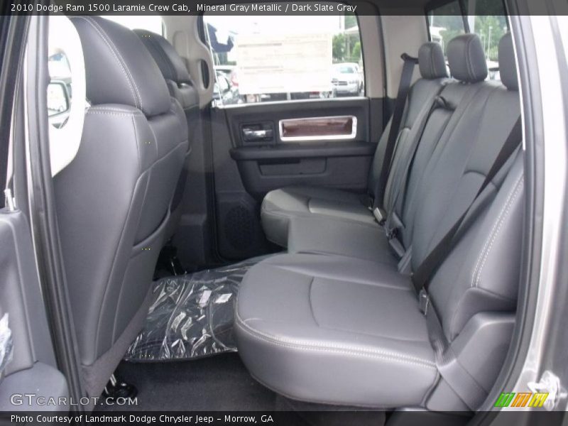 Mineral Gray Metallic / Dark Slate Gray 2010 Dodge Ram 1500 Laramie Crew Cab
