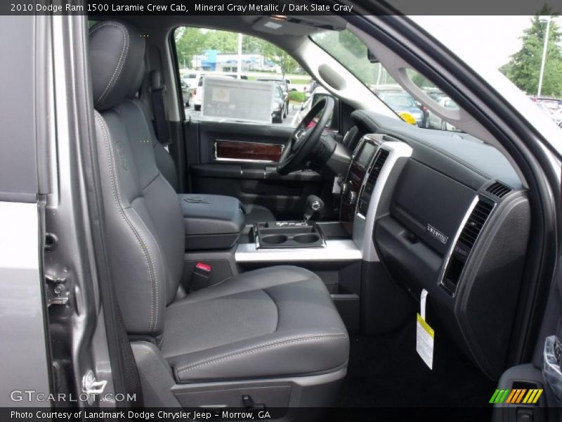 Mineral Gray Metallic / Dark Slate Gray 2010 Dodge Ram 1500 Laramie Crew Cab