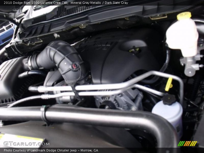 Mineral Gray Metallic / Dark Slate Gray 2010 Dodge Ram 1500 Laramie Crew Cab
