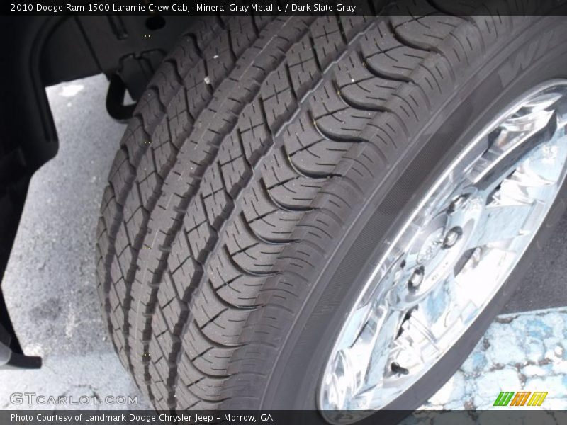 Mineral Gray Metallic / Dark Slate Gray 2010 Dodge Ram 1500 Laramie Crew Cab