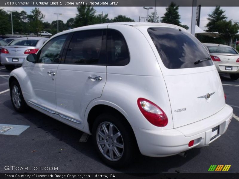 Stone White / Pastel Slate Gray 2010 Chrysler PT Cruiser Classic