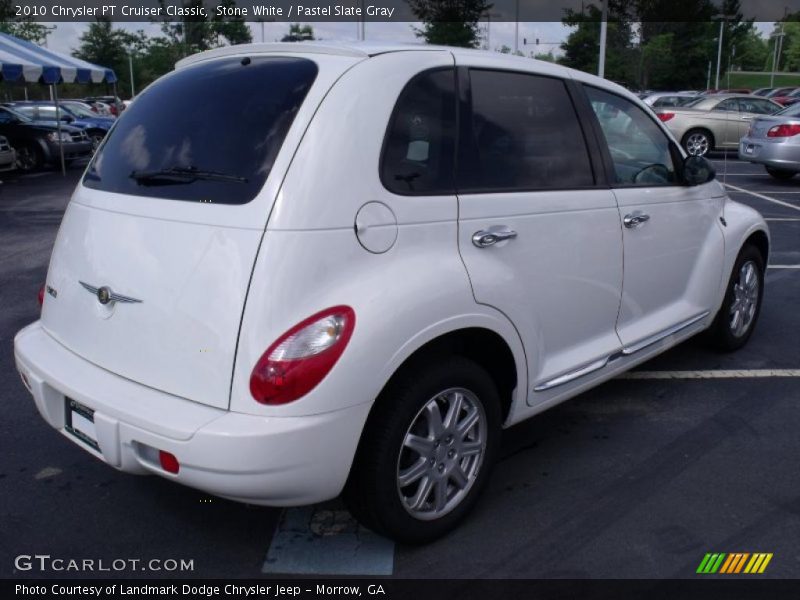 Stone White / Pastel Slate Gray 2010 Chrysler PT Cruiser Classic