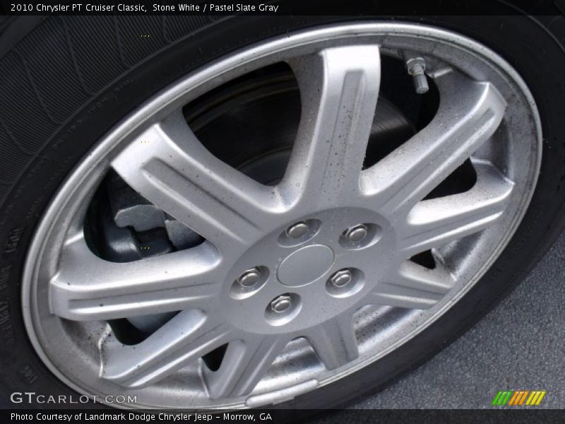 Stone White / Pastel Slate Gray 2010 Chrysler PT Cruiser Classic