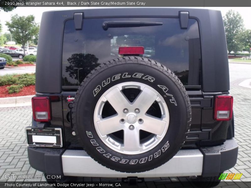Black / Dark Slate Gray/Medium Slate Gray 2010 Jeep Wrangler Sahara 4x4