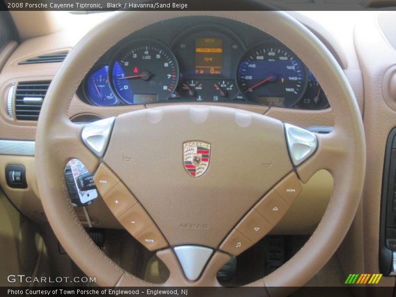 Black / Havanna/Sand Beige 2008 Porsche Cayenne Tiptronic