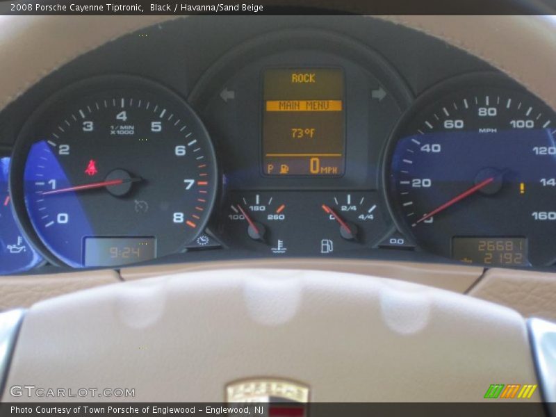Black / Havanna/Sand Beige 2008 Porsche Cayenne Tiptronic