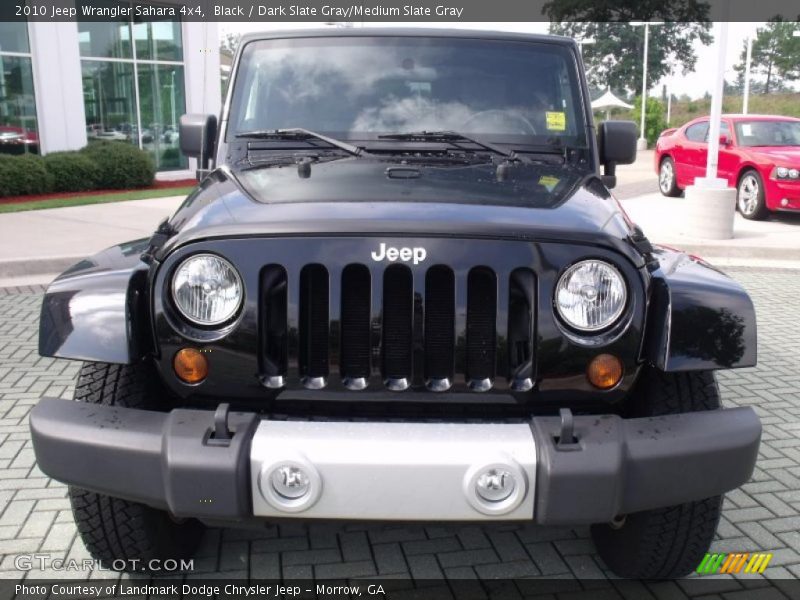 Black / Dark Slate Gray/Medium Slate Gray 2010 Jeep Wrangler Sahara 4x4