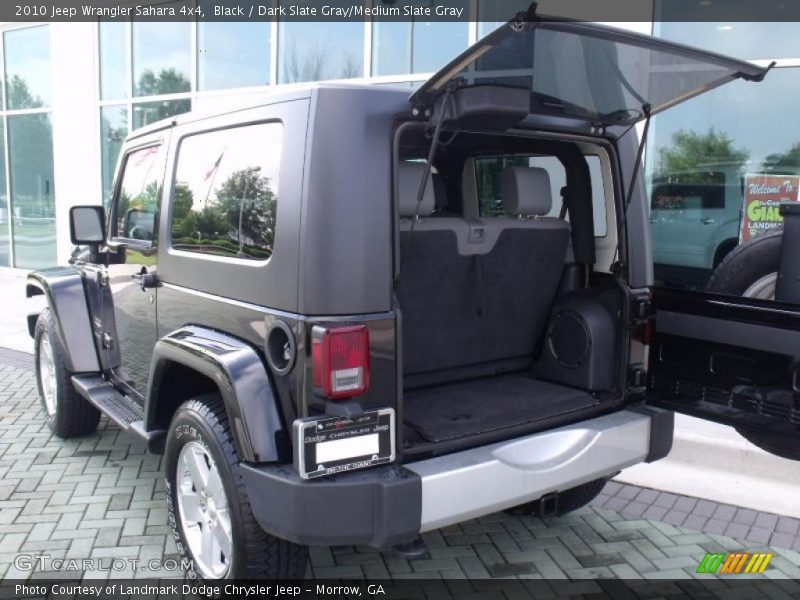 Black / Dark Slate Gray/Medium Slate Gray 2010 Jeep Wrangler Sahara 4x4