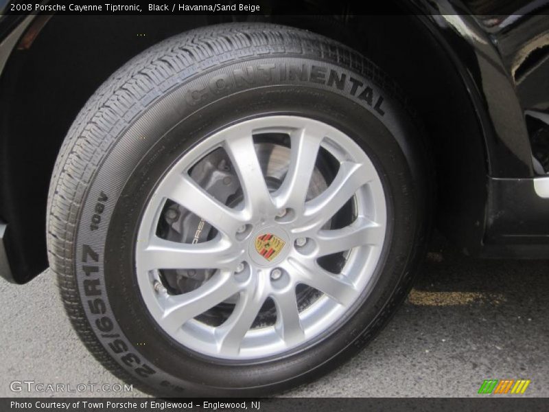 Black / Havanna/Sand Beige 2008 Porsche Cayenne Tiptronic