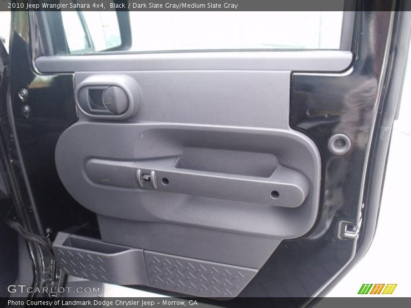 Black / Dark Slate Gray/Medium Slate Gray 2010 Jeep Wrangler Sahara 4x4