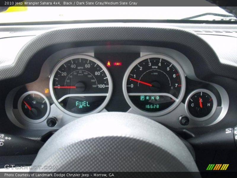 Black / Dark Slate Gray/Medium Slate Gray 2010 Jeep Wrangler Sahara 4x4