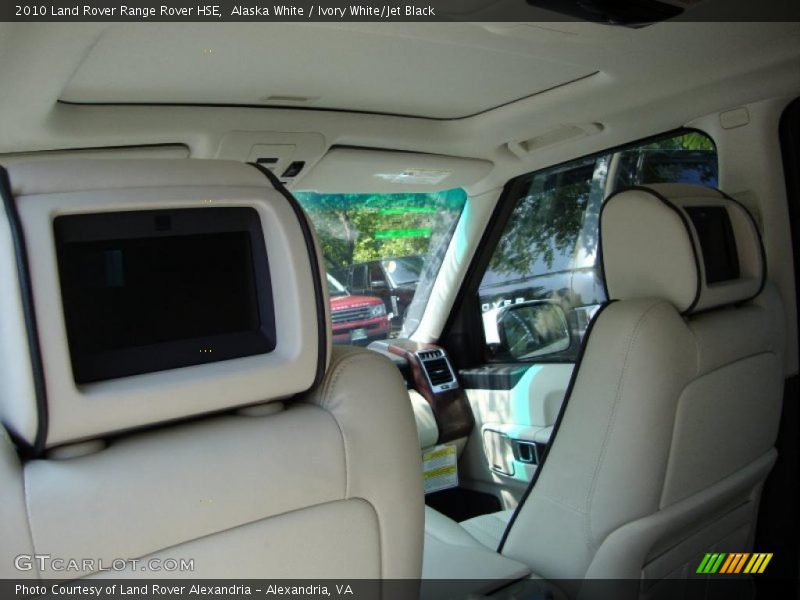 Alaska White / Ivory White/Jet Black 2010 Land Rover Range Rover HSE