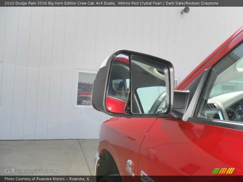 Inferno Red Crystal Pearl / Dark Slate/Medium Graystone 2010 Dodge Ram 3500 Big Horn Edition Crew Cab 4x4 Dually