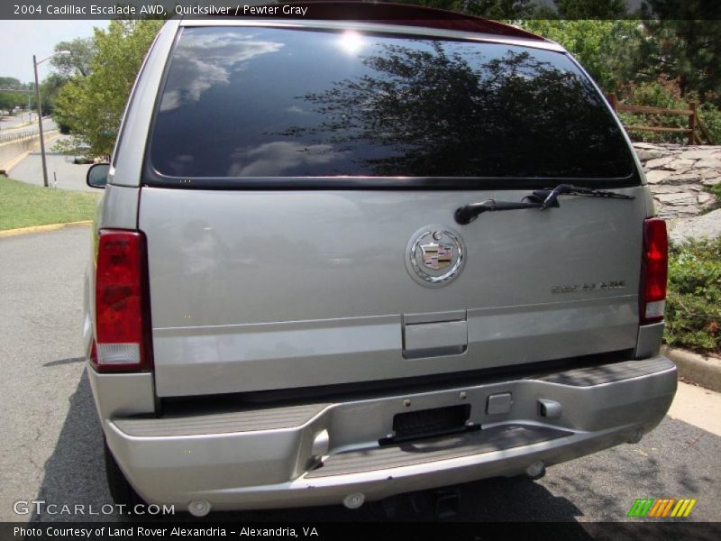 Quicksilver / Pewter Gray 2004 Cadillac Escalade AWD
