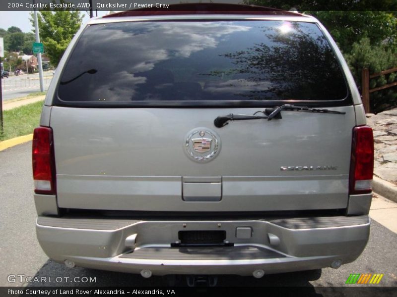 Quicksilver / Pewter Gray 2004 Cadillac Escalade AWD