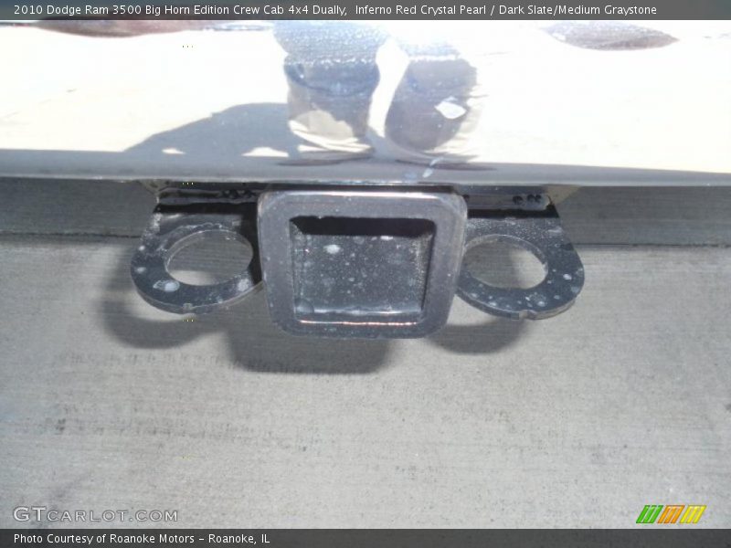 Inferno Red Crystal Pearl / Dark Slate/Medium Graystone 2010 Dodge Ram 3500 Big Horn Edition Crew Cab 4x4 Dually