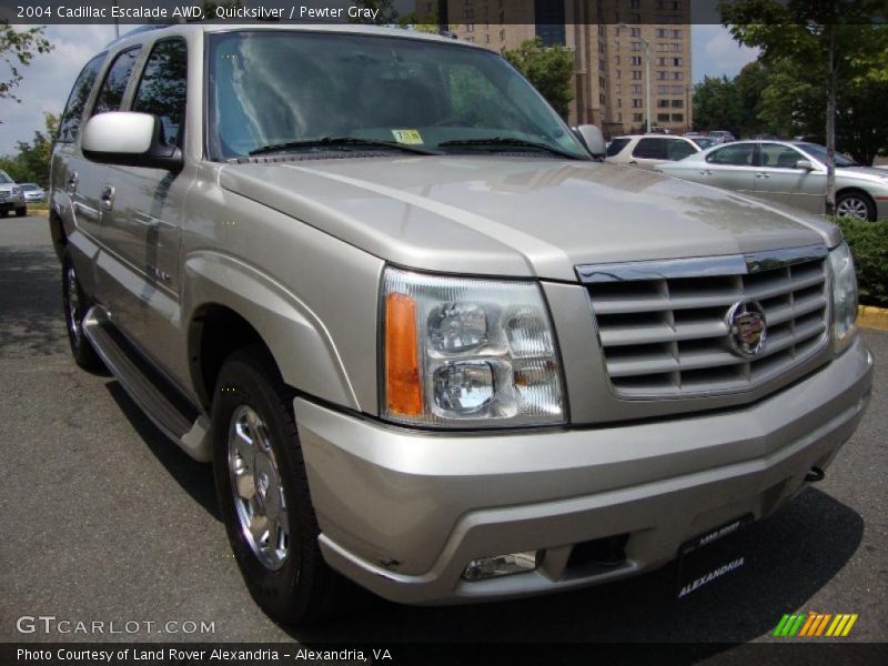 Quicksilver / Pewter Gray 2004 Cadillac Escalade AWD