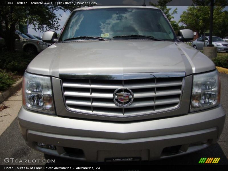 Quicksilver / Pewter Gray 2004 Cadillac Escalade AWD