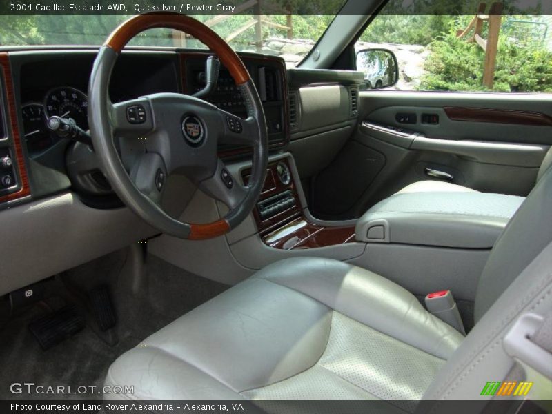 Quicksilver / Pewter Gray 2004 Cadillac Escalade AWD