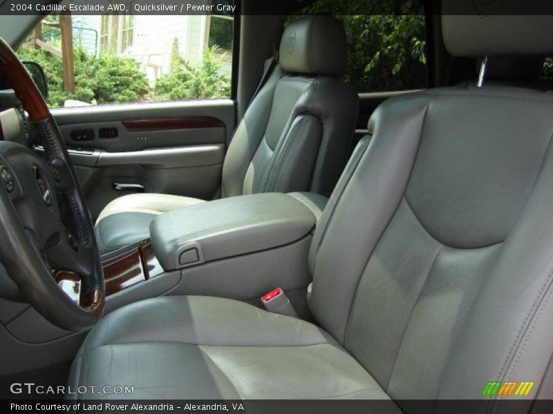 Quicksilver / Pewter Gray 2004 Cadillac Escalade AWD