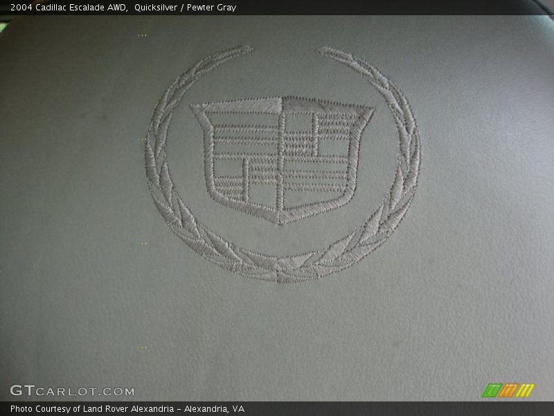 Quicksilver / Pewter Gray 2004 Cadillac Escalade AWD