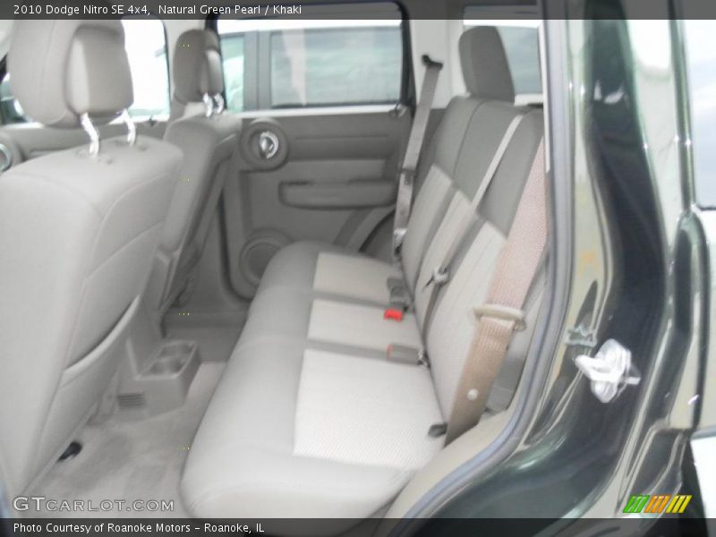 Natural Green Pearl / Khaki 2010 Dodge Nitro SE 4x4