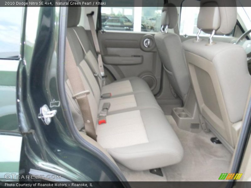 Natural Green Pearl / Khaki 2010 Dodge Nitro SE 4x4