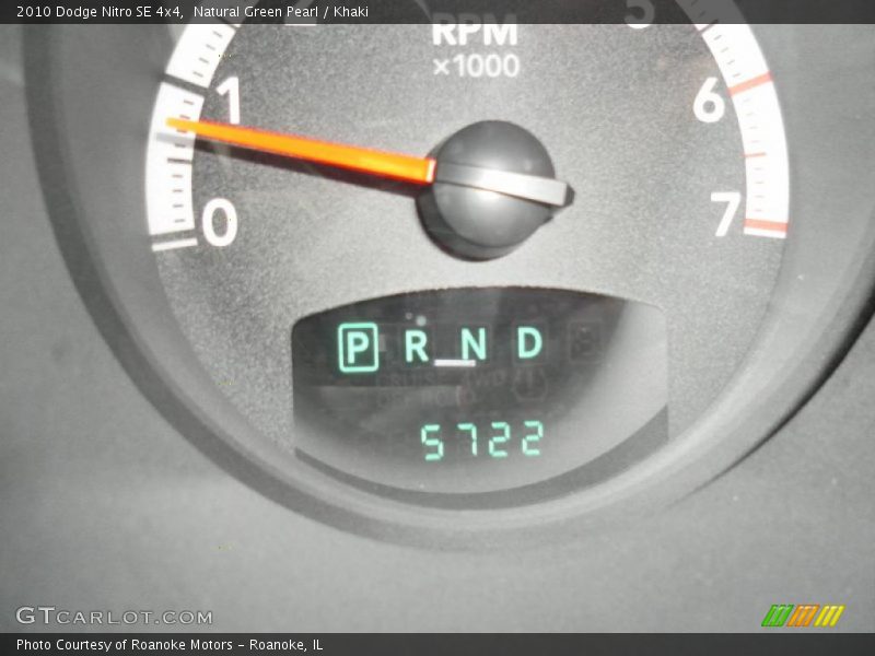 Natural Green Pearl / Khaki 2010 Dodge Nitro SE 4x4