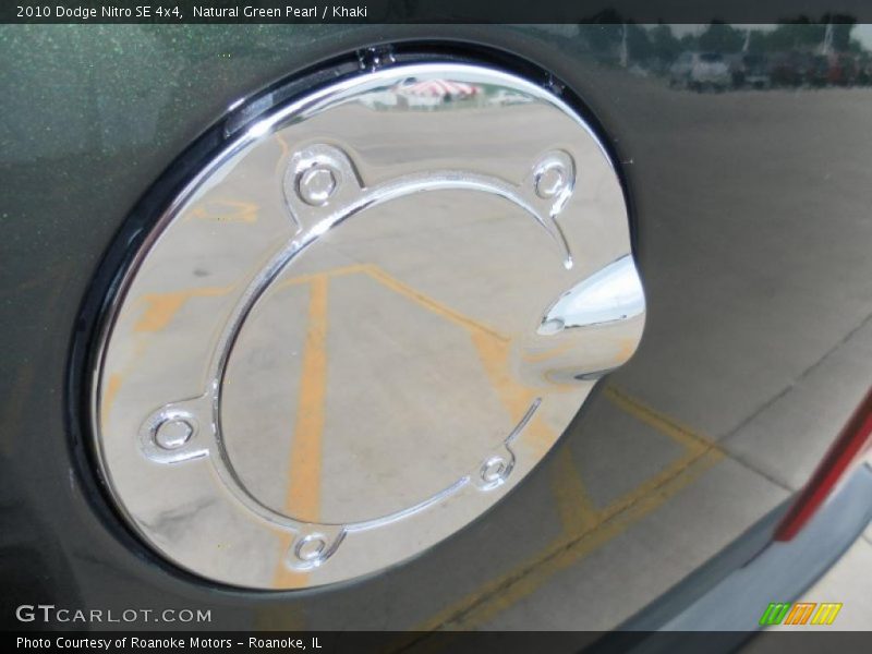 Natural Green Pearl / Khaki 2010 Dodge Nitro SE 4x4