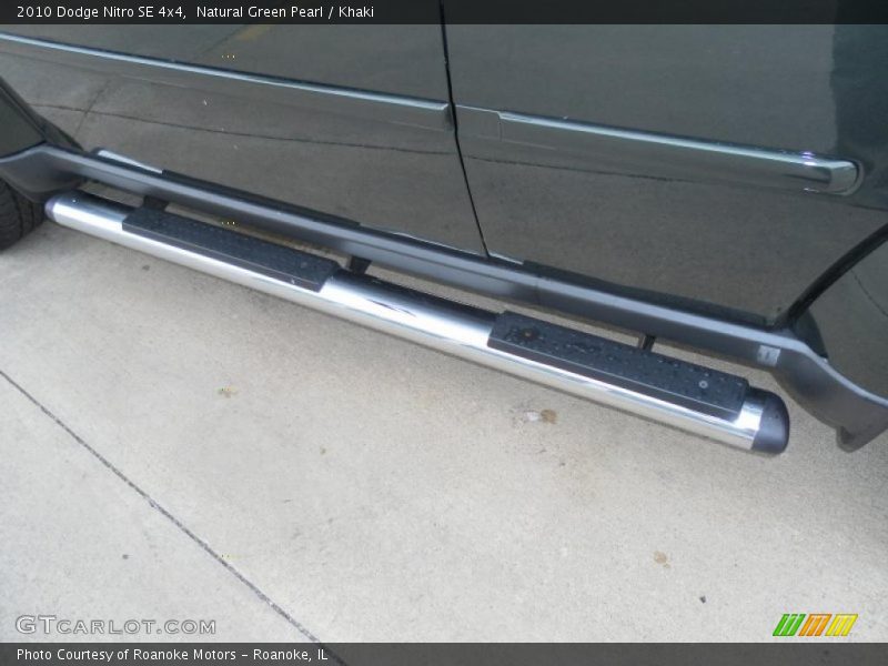 Natural Green Pearl / Khaki 2010 Dodge Nitro SE 4x4