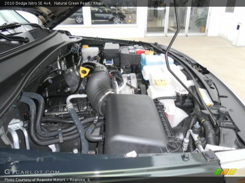 Natural Green Pearl / Khaki 2010 Dodge Nitro SE 4x4