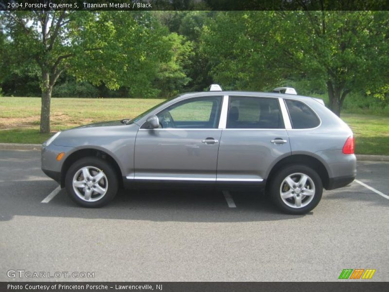 Titanium Metallic / Black 2004 Porsche Cayenne S