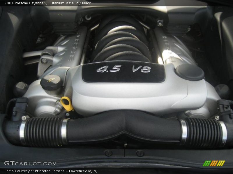 Titanium Metallic / Black 2004 Porsche Cayenne S