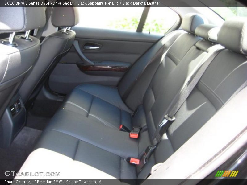 Black Sapphire Metallic / Black Dakota Leather 2010 BMW 3 Series 335i xDrive Sedan
