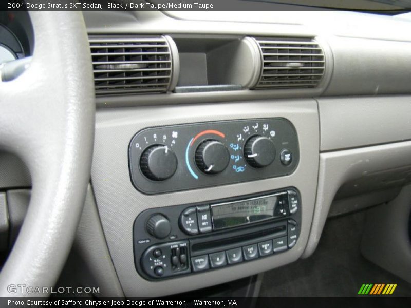 Black / Dark Taupe/Medium Taupe 2004 Dodge Stratus SXT Sedan