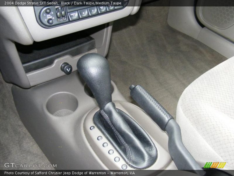 Black / Dark Taupe/Medium Taupe 2004 Dodge Stratus SXT Sedan