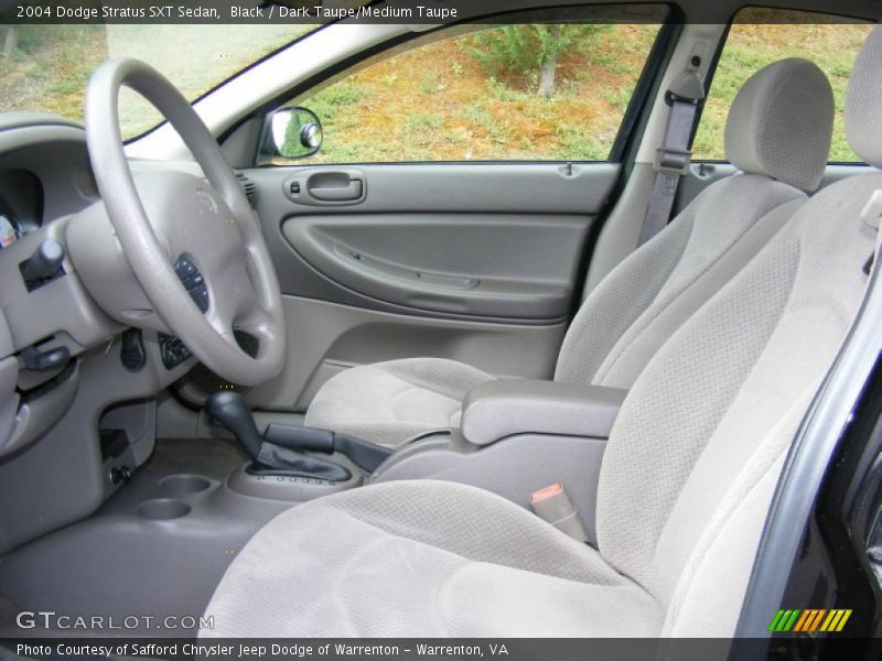 Black / Dark Taupe/Medium Taupe 2004 Dodge Stratus SXT Sedan