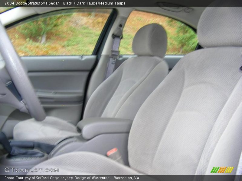 Black / Dark Taupe/Medium Taupe 2004 Dodge Stratus SXT Sedan