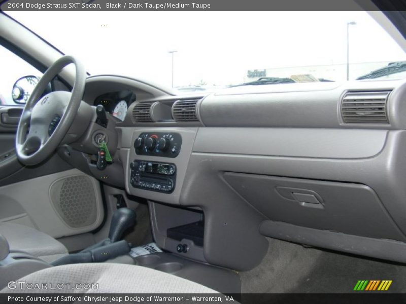 Black / Dark Taupe/Medium Taupe 2004 Dodge Stratus SXT Sedan